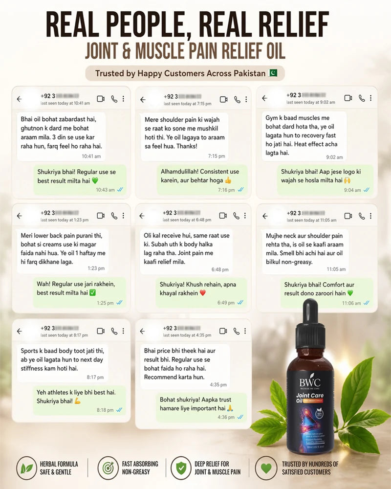 Joint Care Oil